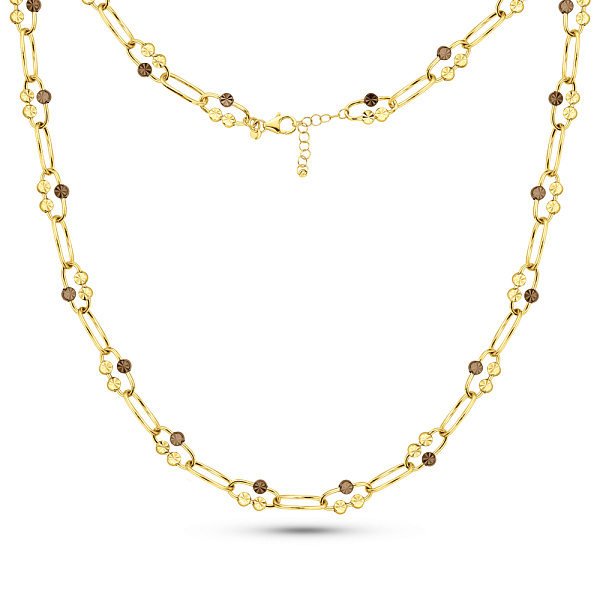 Колье Francelli из желтого золота (арт. 352877жкр) – изображение 2