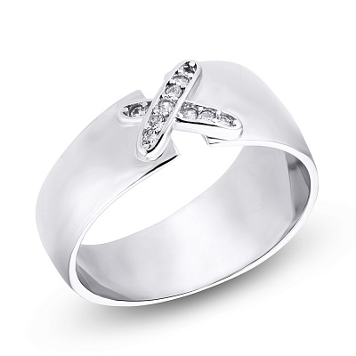 Серебряное кольцо с фианитами Trendy Style (арт. 7501/3847)