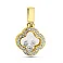 Золотий кулон з фіанітами (арт. 424969ж) – зображення 1