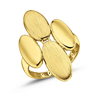 Каблучка з жовтого золота Francelli (арт. е156619ж)