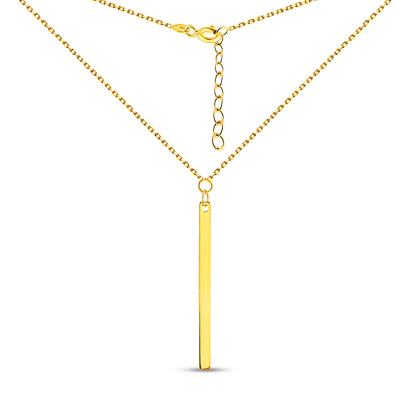 Колье из желтого золота без камней (арт. 352490ж) – изображение 2