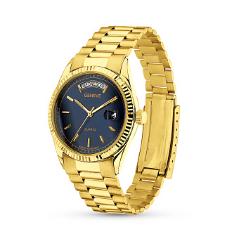 Массивные золотые часы (арт. 260188жс)