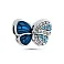 Срібний шарм Метелик (арт. 7903/4367ес) – зображення 1