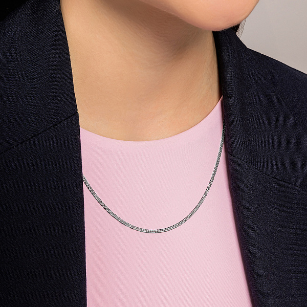 Золотая цепочка плетения Панцирное (арт. ц303005бп) – изображение 2