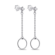 Фото Серебряные серьги с фианитами Trendy Style (арт. 7518/С2Ф/1228)