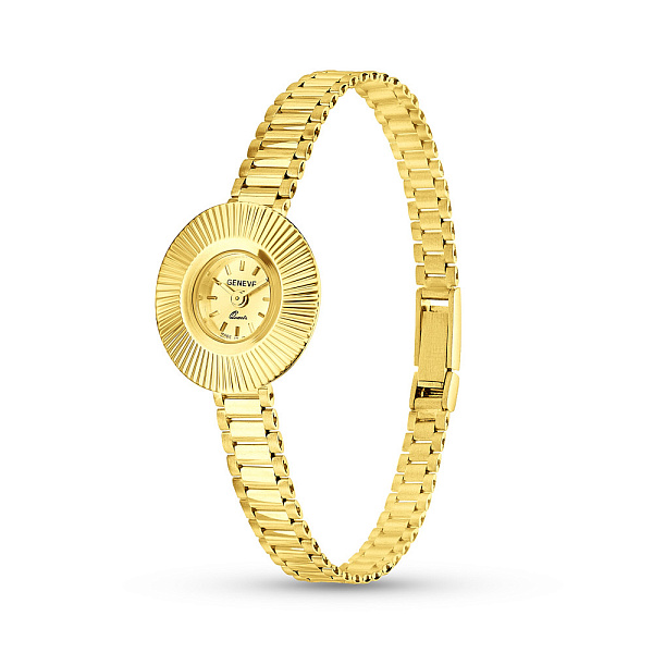 Кварцевые часы из желтого золота (арт. 260198ж) – изображение 1