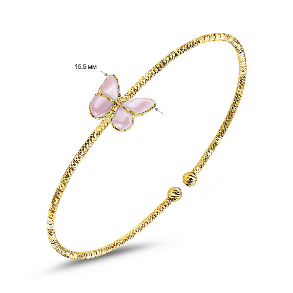 Золотий браслет Francelli (арт. 326205жкмр) – зображення 3