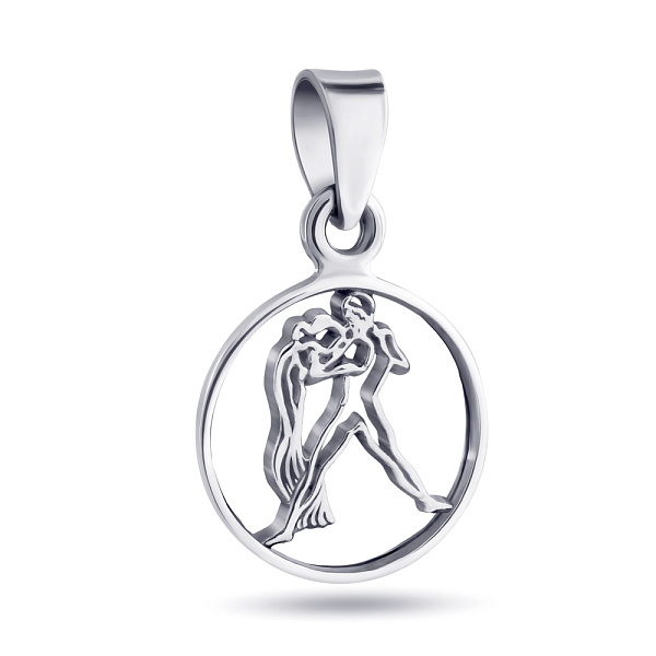Підвіс "Водолій" зі срібла (арт. 7903/3858вд) – зображення 1