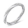 Серебряное кольцо с дорожкой из фианитов (арт. 7501/8108) – изображение 1