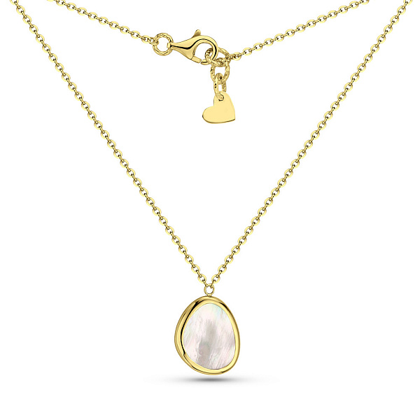 Кольє золоте Diva з перламутром (арт. 352411жп) – зображення 2