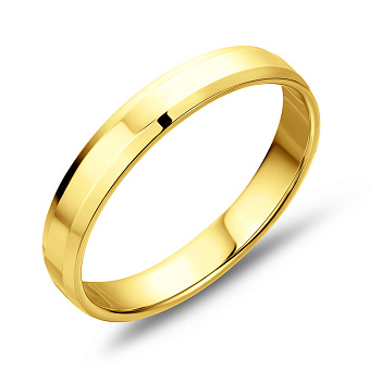 Обручальное кольцо из желтого золота (арт. 239230ж)