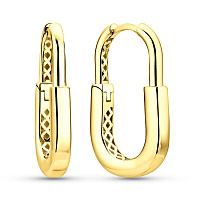 Сережки з жовтого золота (арт. 1091372ж)