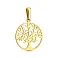 Подвес из желтого золота Дерево жизни (арт. 440606ж) – изображение 1