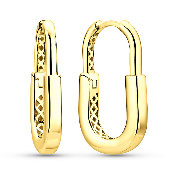 Серьги из желтого золота (арт. 1091372ж) – изображение 1
