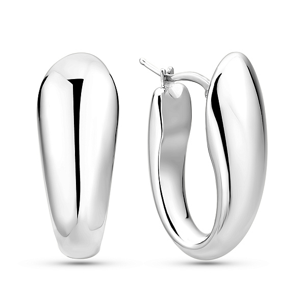 Золотые массивные сережки Francelli (арт. е1091795/25б) – изображение 1