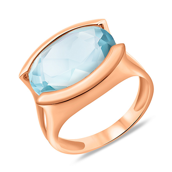 Кольцо из красного золота (арт. 151962) – изображение 1