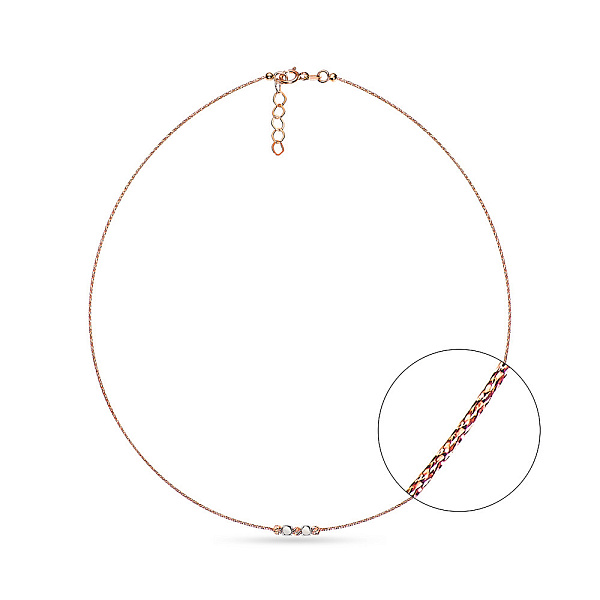 Кольє золоте Orbit (арт. 351992кб) – зображення 2