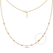 Золотое колье (арт. 352764жкб)