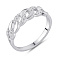 Серебряное кольцо с фианитами (арт. 7501/8315) – изображение 1