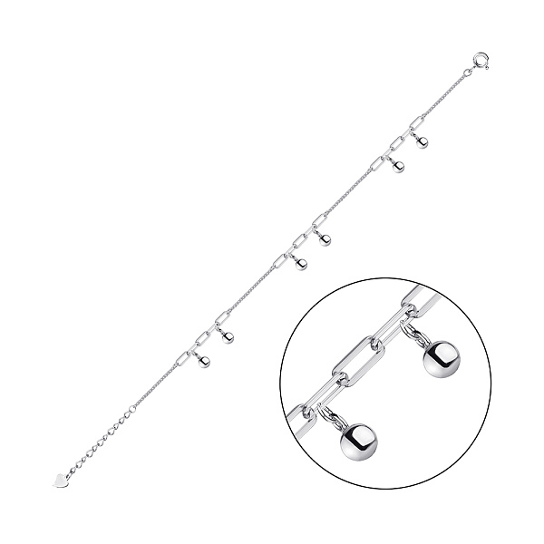 Серебряный браслет без камней Trendy Style (арт. 7509/3960) – изображение 1