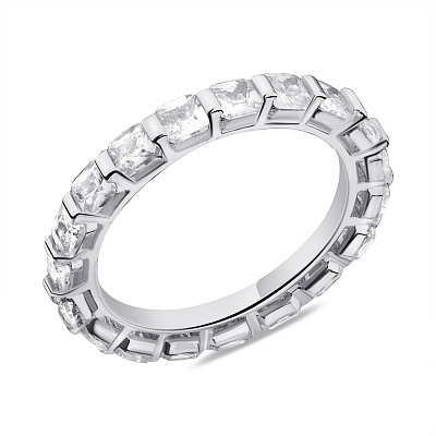 Кольцо из серебра с фианитами (арт. 7501/6575)