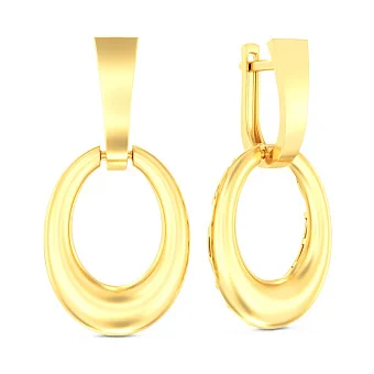 Сережки з жовтого золота (арт. 111329ж)