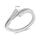Серебряное кольцо с фианитами (арт. 7501/8008) – изображение 2