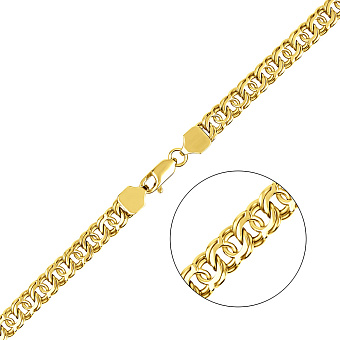 Золотая цепочка Бисмарк круглый (арт. Ц3020553ж)