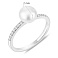 Серебряное кольцо с жемчугом (арт. 7501/8690жб) – изображение 2