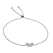 Браслет Бабочка из золота с бриллиантами (арт. Б341208005б)