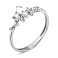 Серебряное кольцо с фианитами (арт. 7501/1356К) – изображение 2
