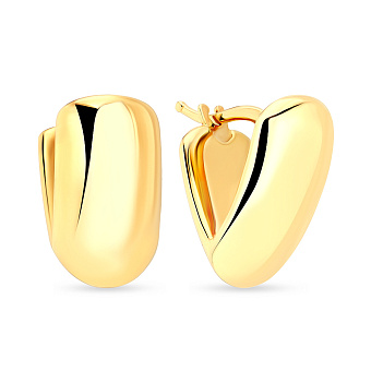 Фото Сережки из желтого золота Francelli (арт. е105946ж)