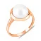 Золотое кольцо с жемчугом (арт. 145900) – изображение 1