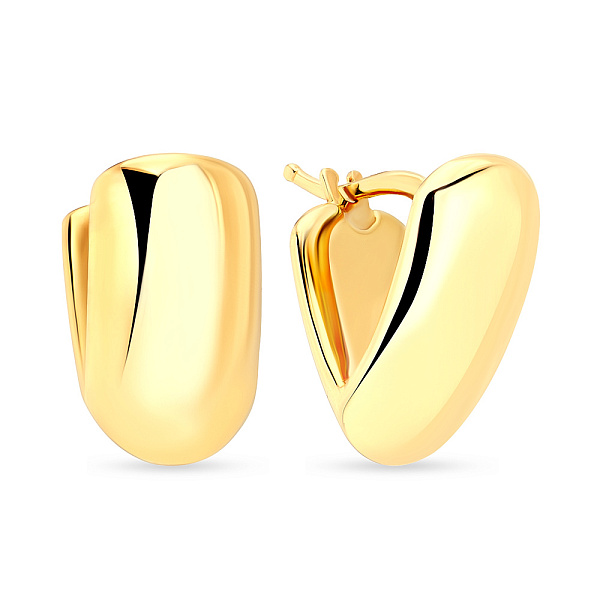 Сережки из желтого золота Francelli (арт. е105946ж) – изображение 1