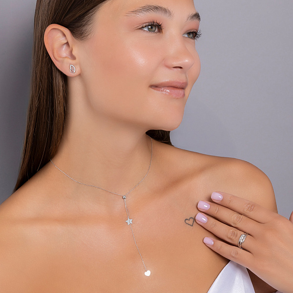 Золотое кольцо с бриллиантами (арт. К011737010б) – изображение 3