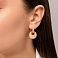 Серьги из красного золота (арт. 1091912) – изображение 3
