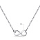 Серебряное колье с фианитами (арт. 7507/1938) – изображение 3