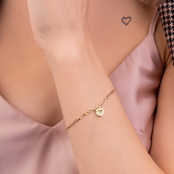 Браслет из желтого золота Francelli (арт. 326720ж) – изображение 2