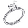 Серебряное кольцо с фианитами (арт. 7501/6966) – изображение 2