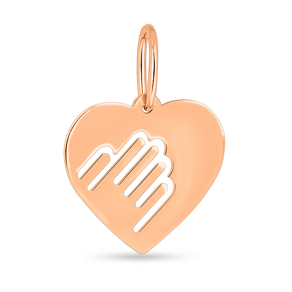 Золотой подвес без камней (арт. 440793) – изображение 1