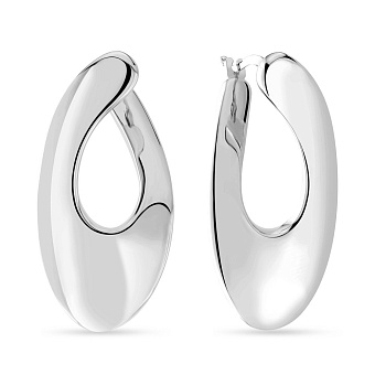 Фото Серьги Francelli из белого золота (арт. е108742б)