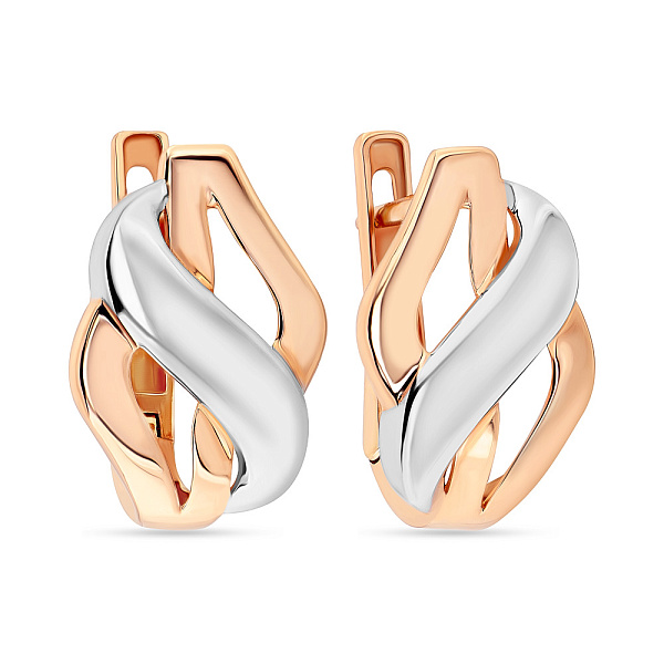 Золоті сережки (арт. 106058кб) – зображення 1