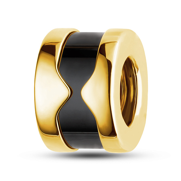 Золотой шарм-бусина (арт. 423246жо) – изображение 1