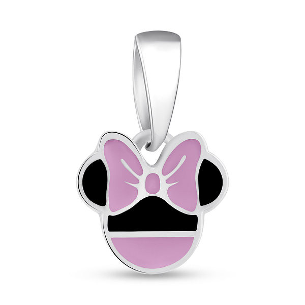 Серебряный подвес с эмалью (арт. 7503/1071ерчпю) – изображение 1