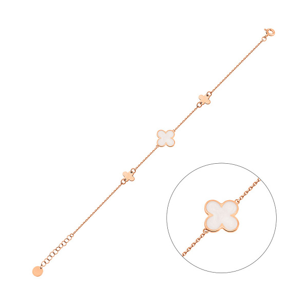 Золотой браслет с эмалью (арт. 341207еп) – изображение 1