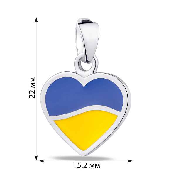 Подвес патриотический с эмалью (арт. 7503/0795егжпю) – изображение 2