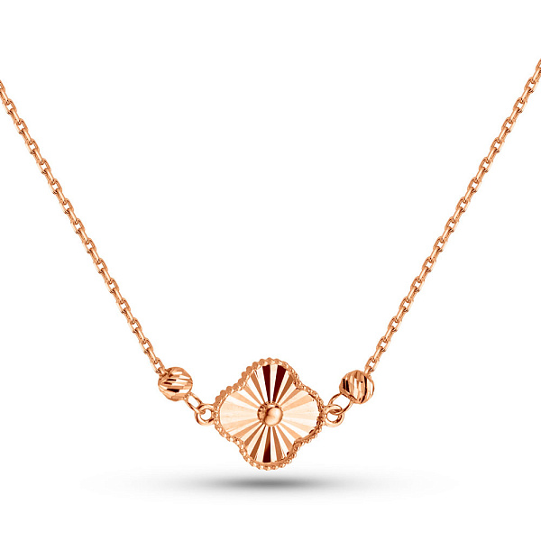 Колье из красного золота (арт. 352438/10) – изображение 1