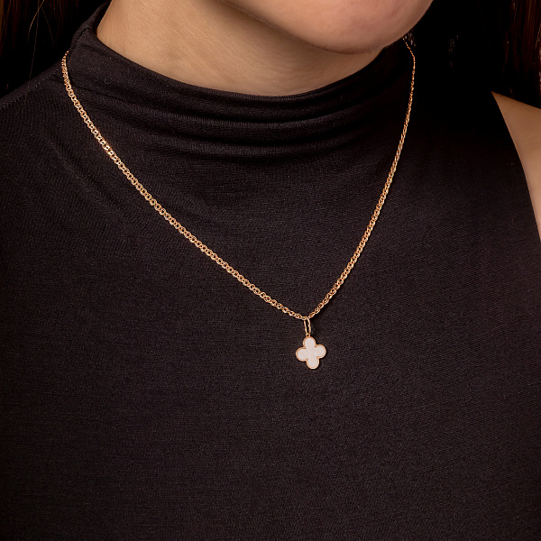 Золотий кулон з емаллю (арт. 441207еп) – зображення 3