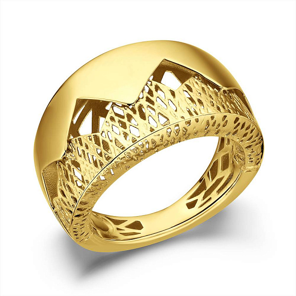 Каблучка з жовтого золота  Francelli (арт. е156649ж) – зображення 1