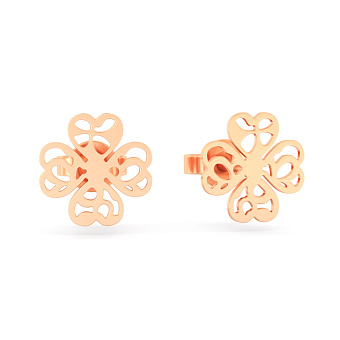 Золотые серьги-пусеты (арт. 110987)